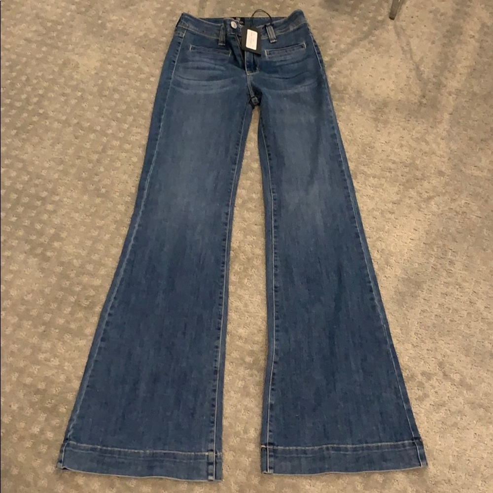 NWT Just Black welt flare jeans